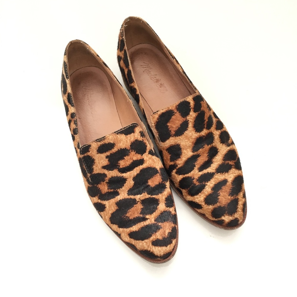 Madewell Orson loafer in leopard print